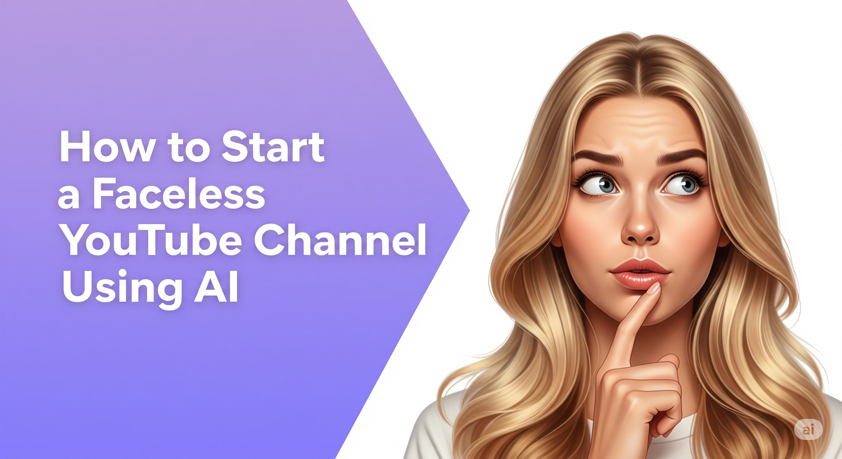 How to Start a Faceless YouTube Channel Using AI